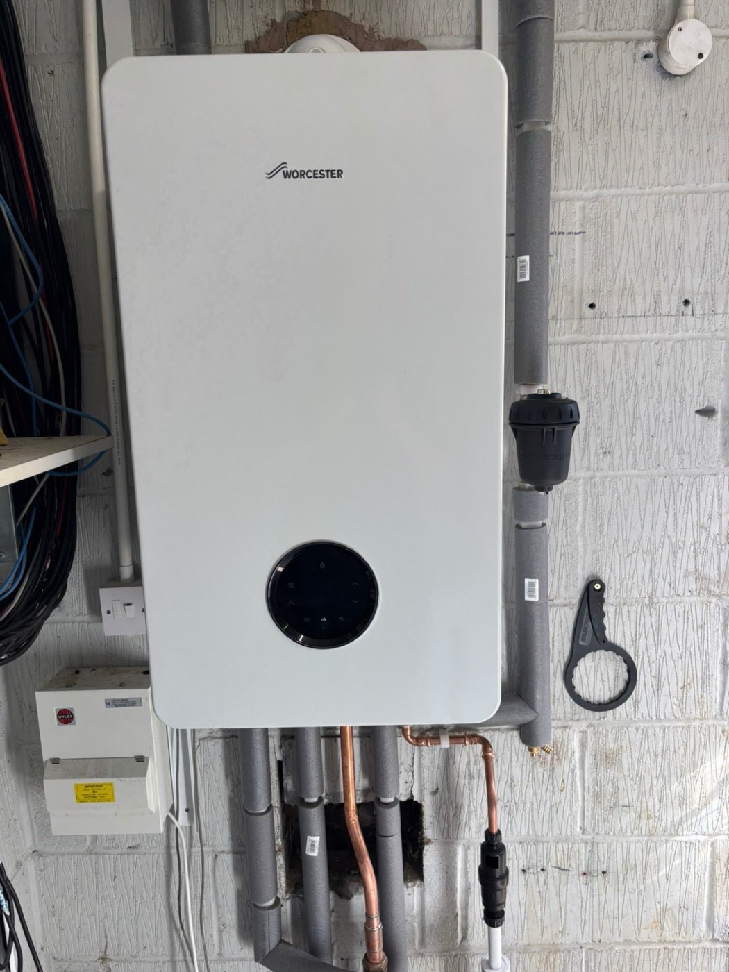 Worcester Bosch Greenstar boiler installation